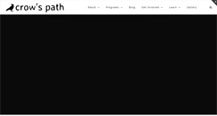 Desktop Screenshot of crowspath.org